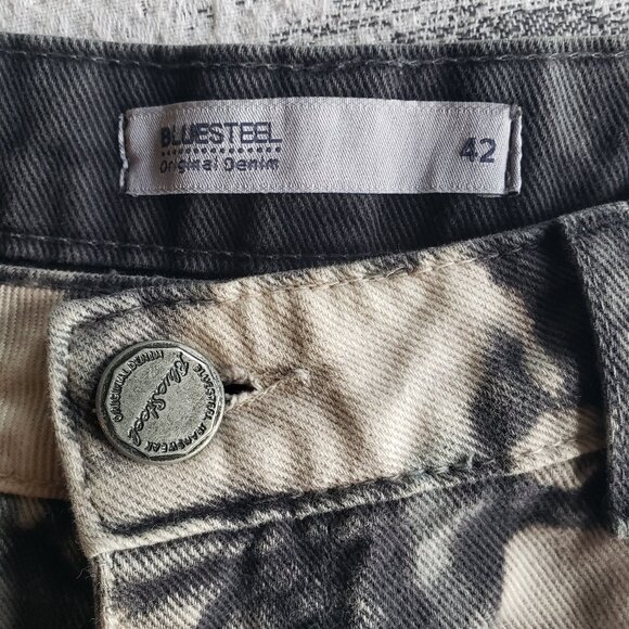 Custom hand painted Tie Dye Cargo Pocket Jeans Demobaza style~ - Picture 7 of 15